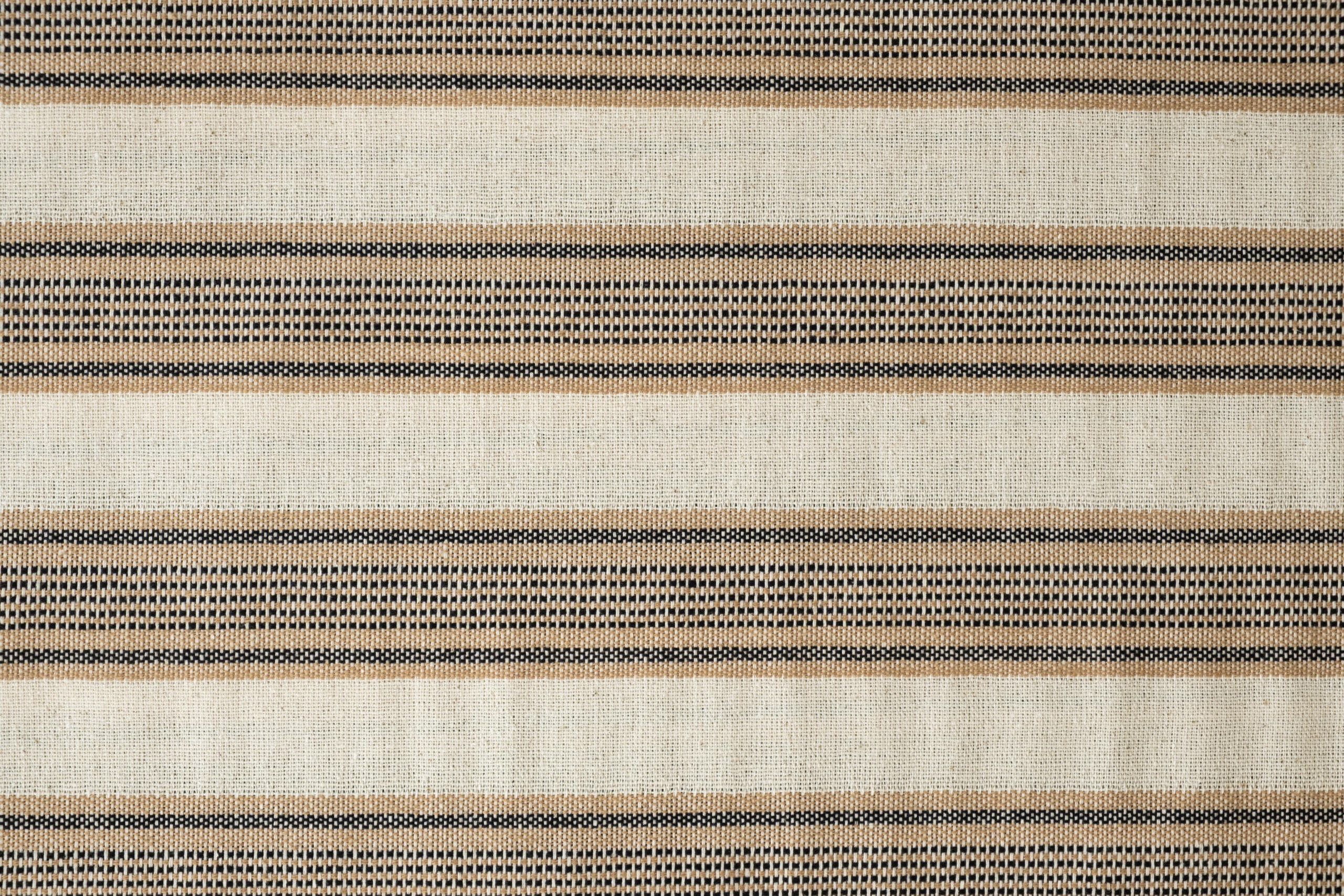 Kahve Desenli Keten - Görsel 2