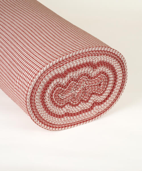 Pamuklu Keten PİTİKARE KIRMIZI